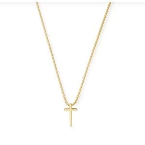 NWOT Cross Necklace - Gold